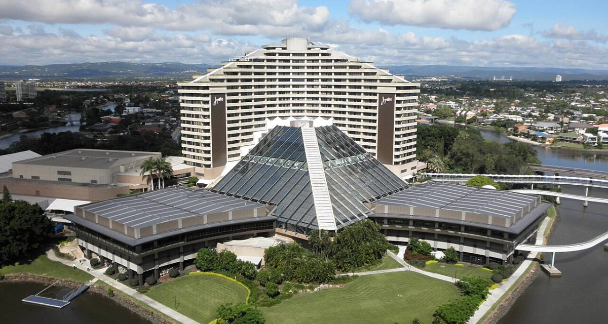 黃金海岸星億酒店（原Jupiters）歷史建築外觀；非當前客房照片
